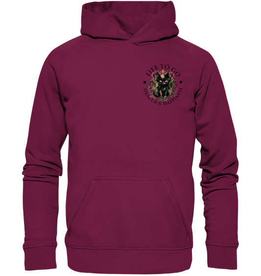 "Paranormal" Kollektion Damen & Herren CREEPY CAT - Basic Unisex Hoodie