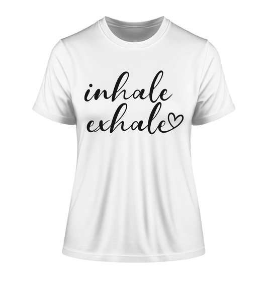 ´´inhale/exhale´´ Kollektion - Fitted Ladies Organic Shirt