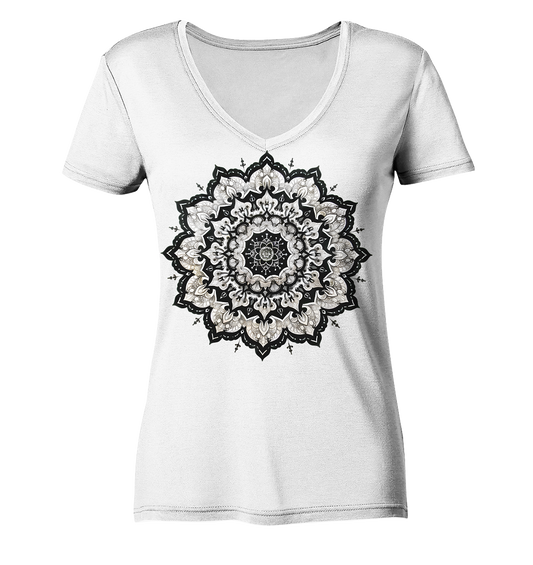 MANDALA Kollektion - Ladies V-Neck Shirt