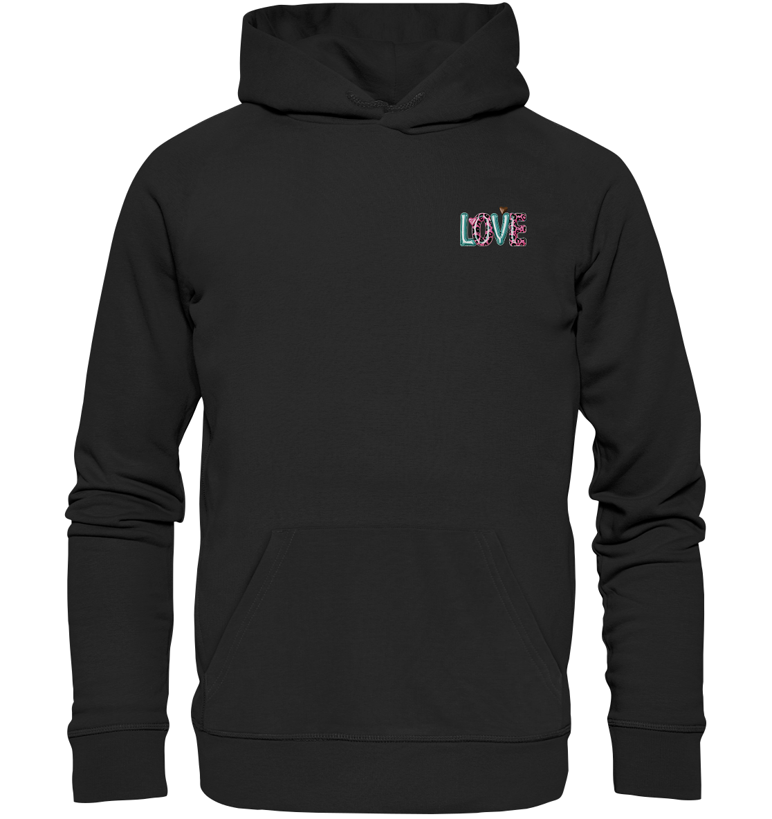 ´´LOVE´´ 1. Kollektion für Damen, Herren &, Kids - Organic Basic Hoodie