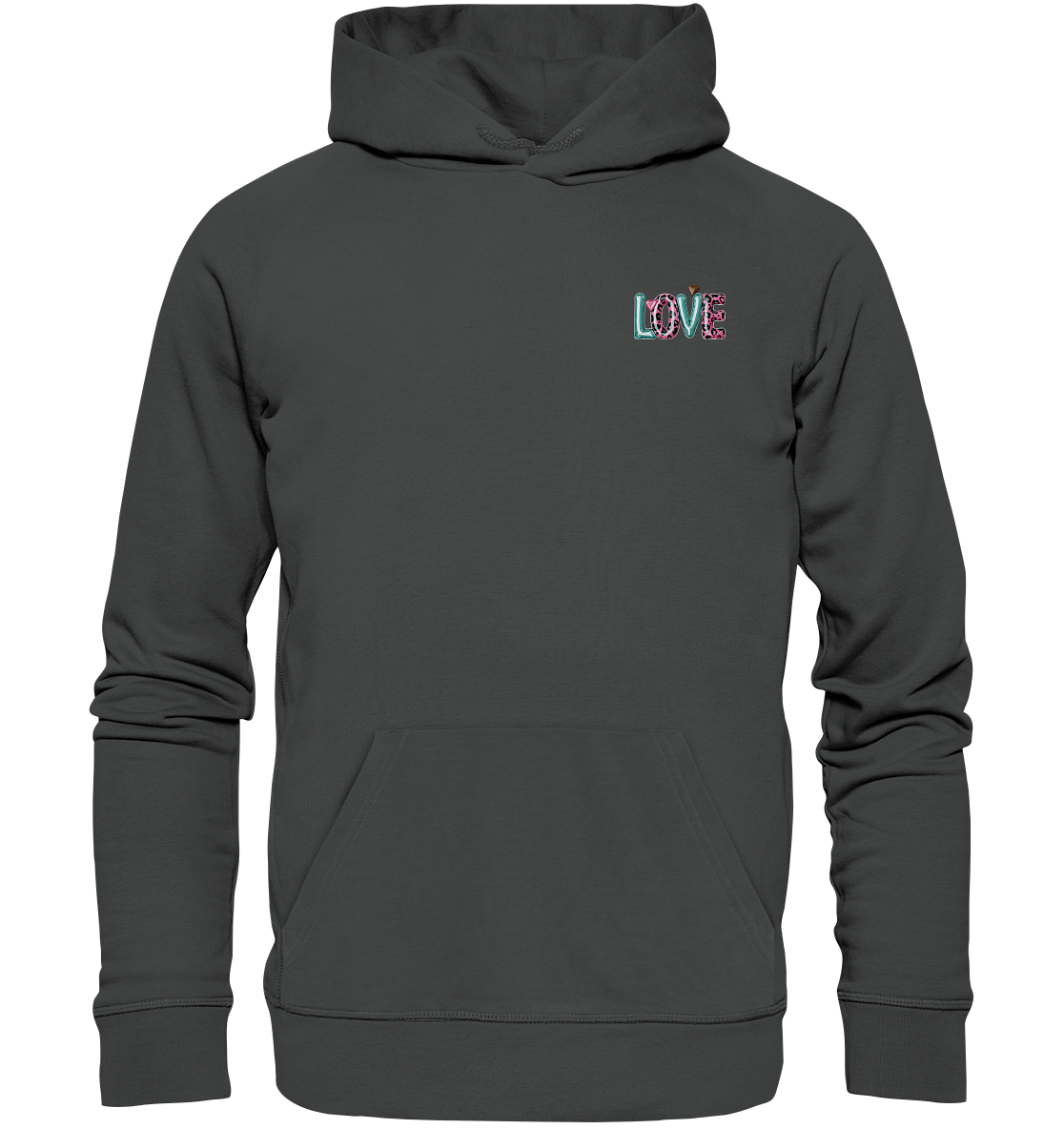 ´´LOVE´´ 1. Kollektion für Damen, Herren &, Kids - Organic Basic Hoodie