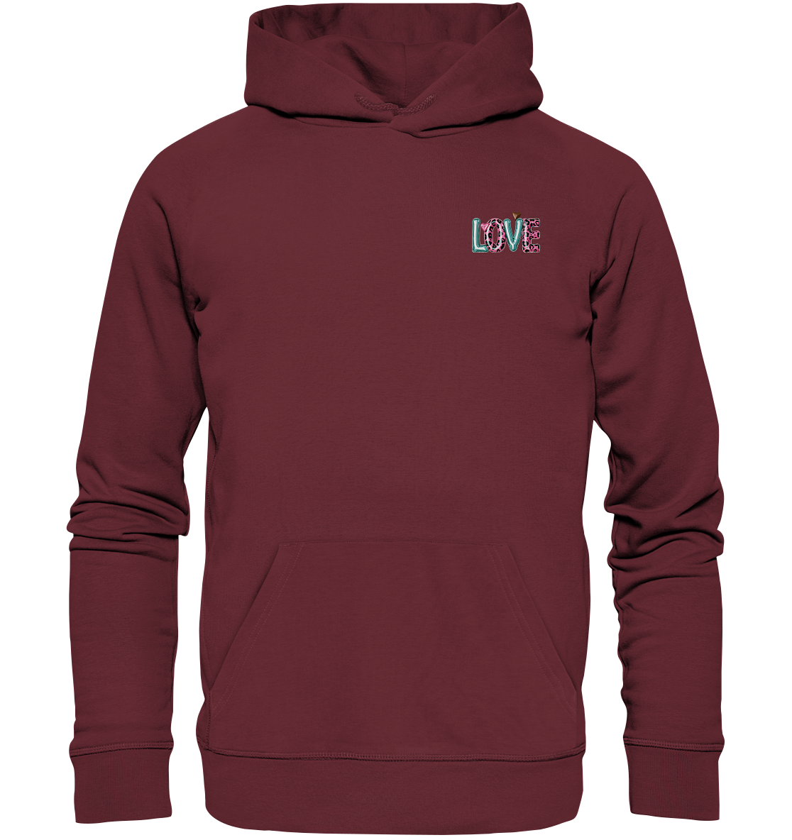 ´´LOVE´´ 1. Kollektion für Damen, Herren &, Kids - Organic Basic Hoodie