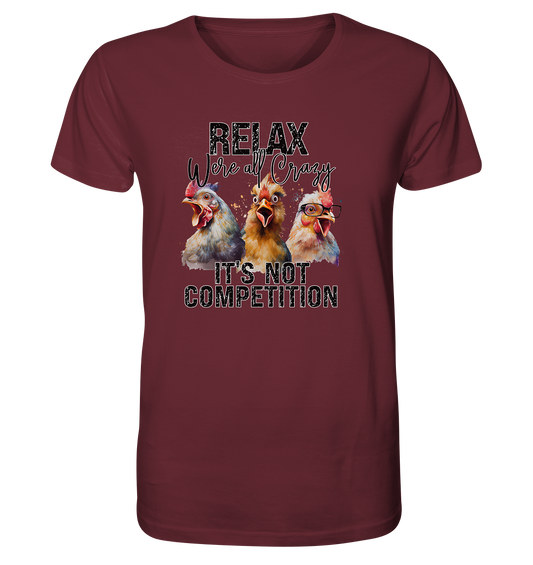 ´´Relax´´ 1. Kollektion für Damen, Herren &, Kids - Organic Shirt