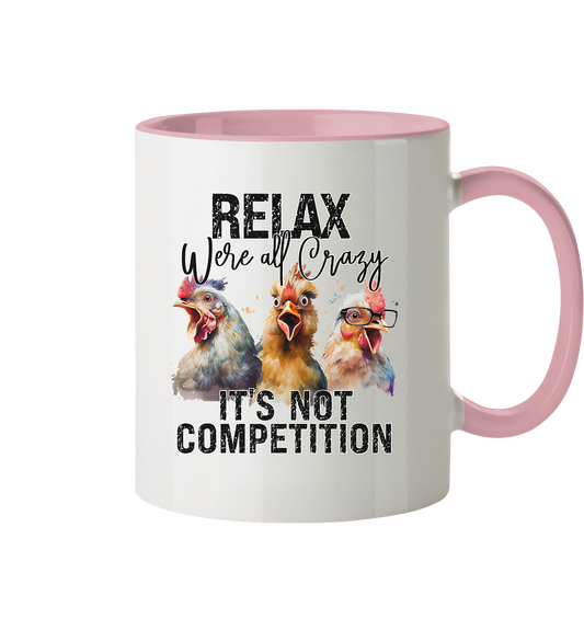 ´´Relax´´ 1. Kollektion für Damen, Herren &, Kids - Tasse zweifarbig